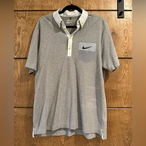 Nike golf dry fit polo size L